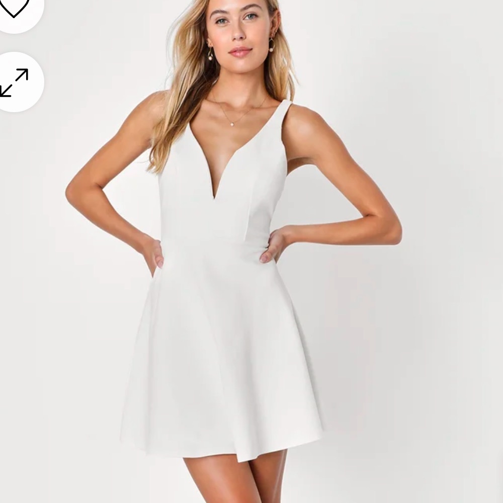 Bridal shower, white dress